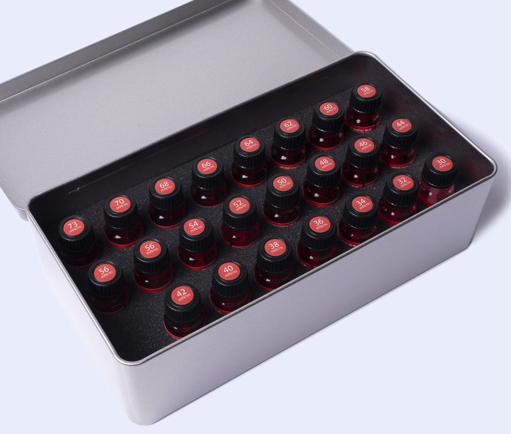 Test Tinten (Testtinten) Set 23 farbig ungiftig offen