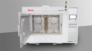 Tetra 375 Roll-to-roll Tetra 375 Roll-to-roll, impianto al plasma a bassa pressione, Plasmacleaner, impianto speciale